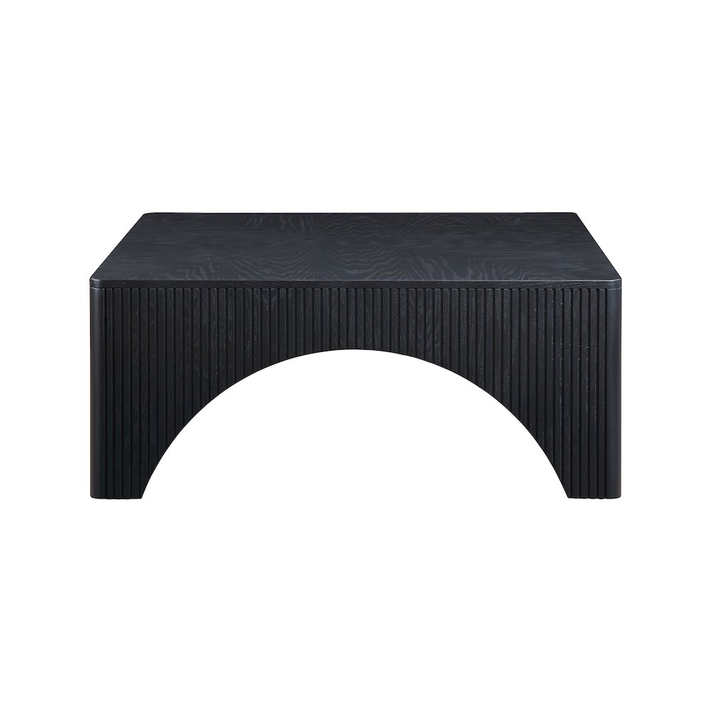 Eloise Black Oak Veneer Coffee Table