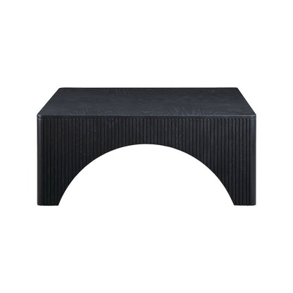 Eloise Black Oak Veneer Coffee Table