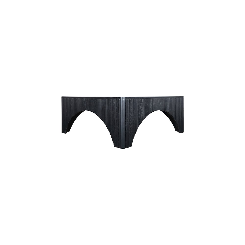 Eloise Black Oak Veneer Coffee Table