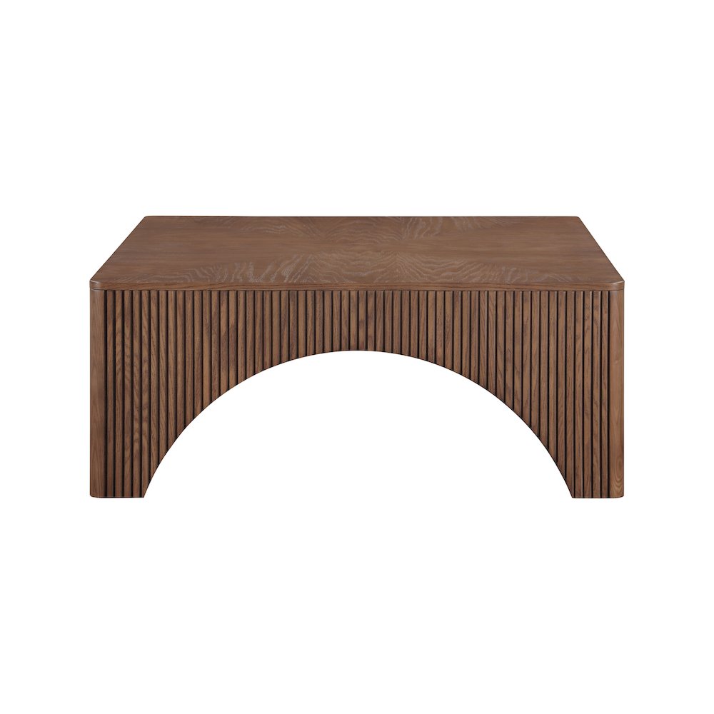Eloise Brown Oak Veneer Coffee Table