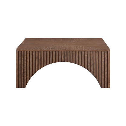 Eloise Brown Oak Veneer Coffee Table