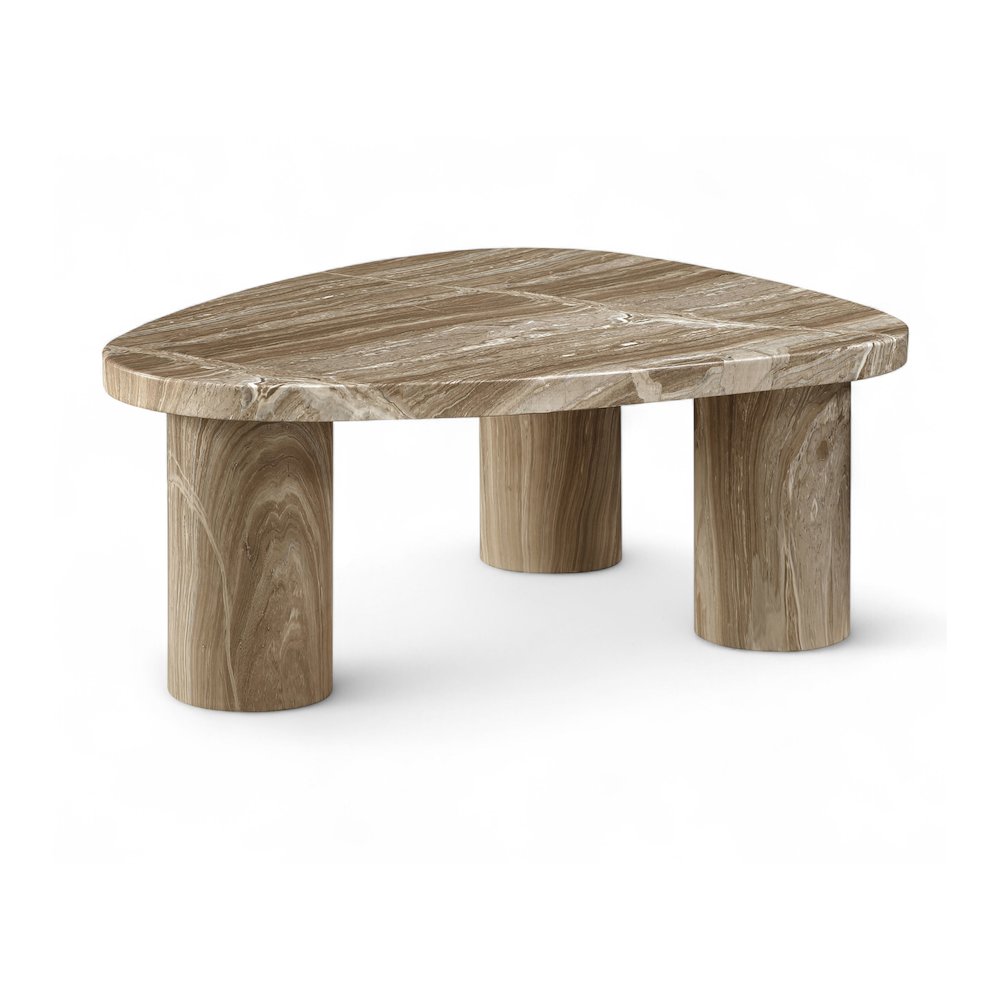 Teramo Beige Concrete Indoor/Outdoor Coffee Table