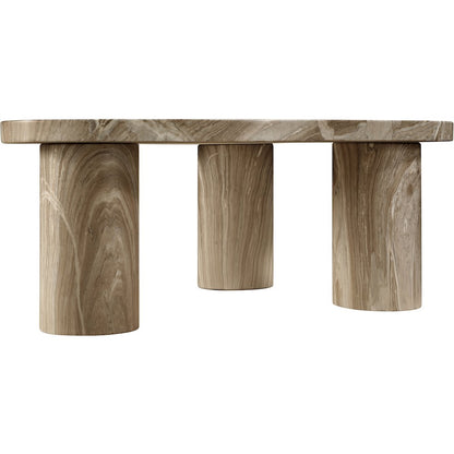 Teramo Beige Concrete Indoor/Outdoor Coffee Table