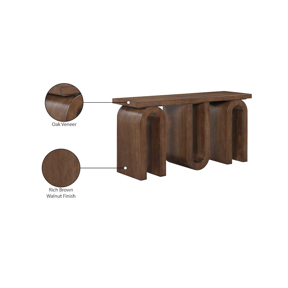 Westbourne Brown Console Table