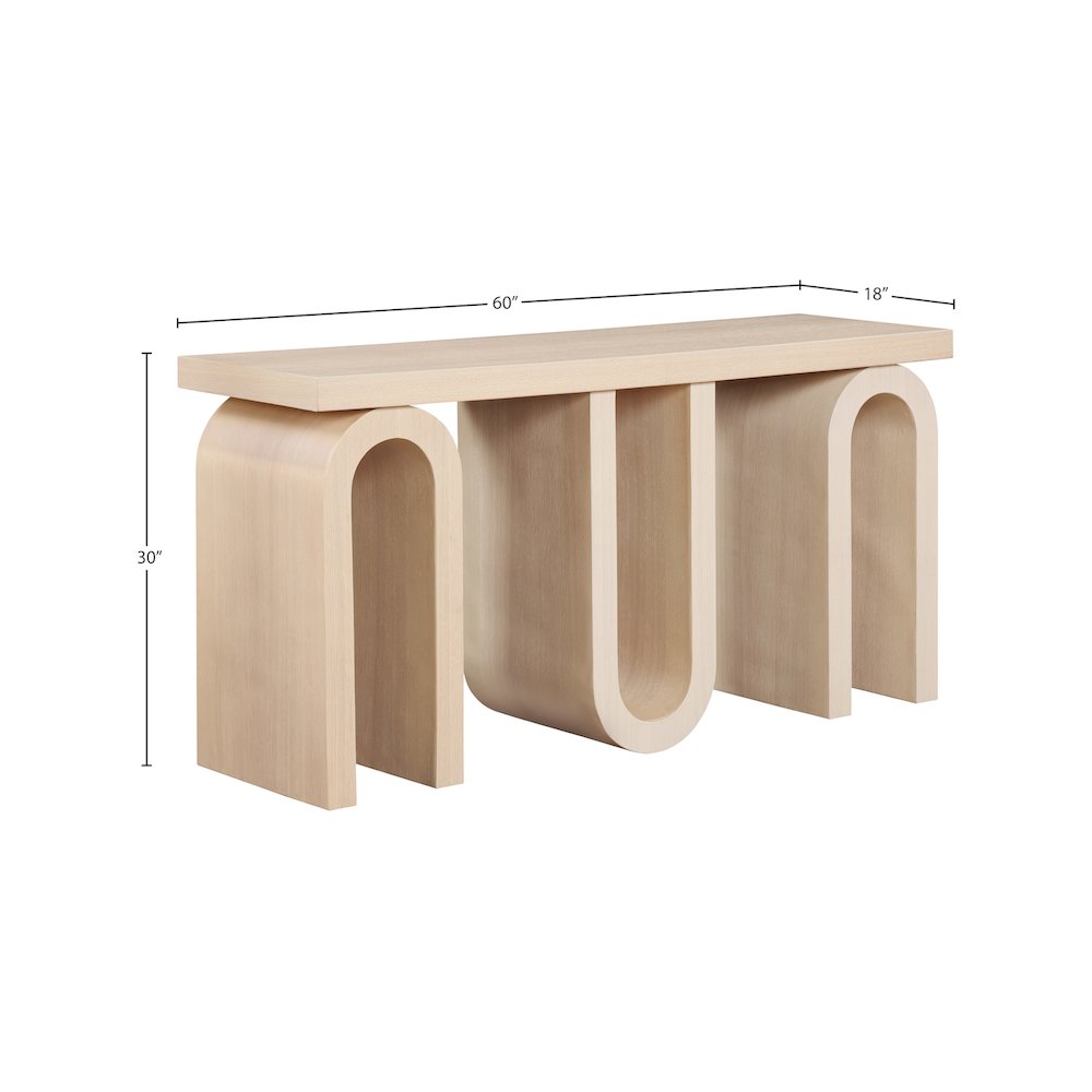 Westbourne Natural Console Table