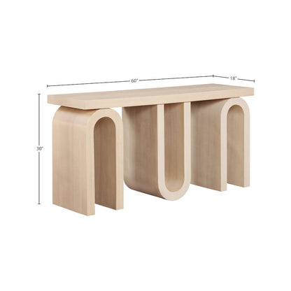 Westbourne Natural Console Table