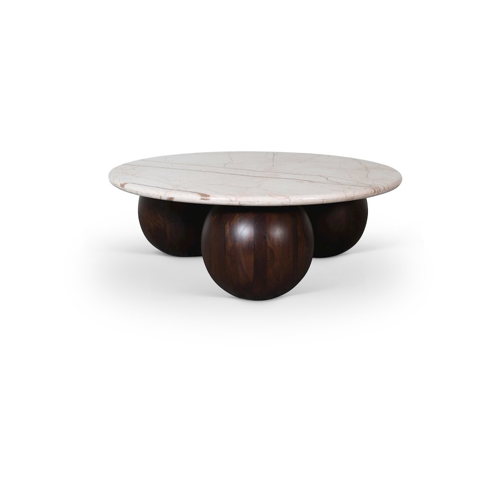 Treviso Beige Marble Coffee Table