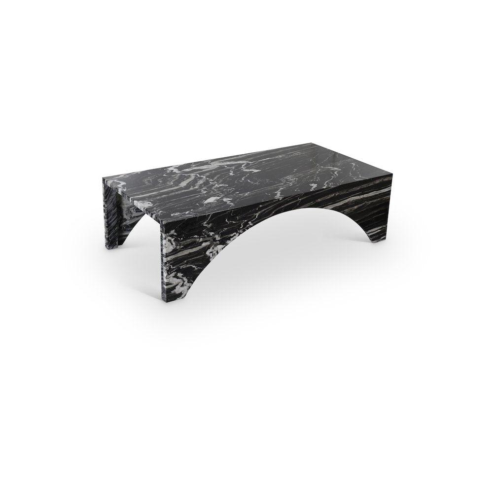 Palermo Black Marble Coffee Table