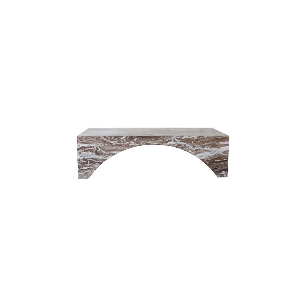 Palermo Brown Marble Coffee Table
