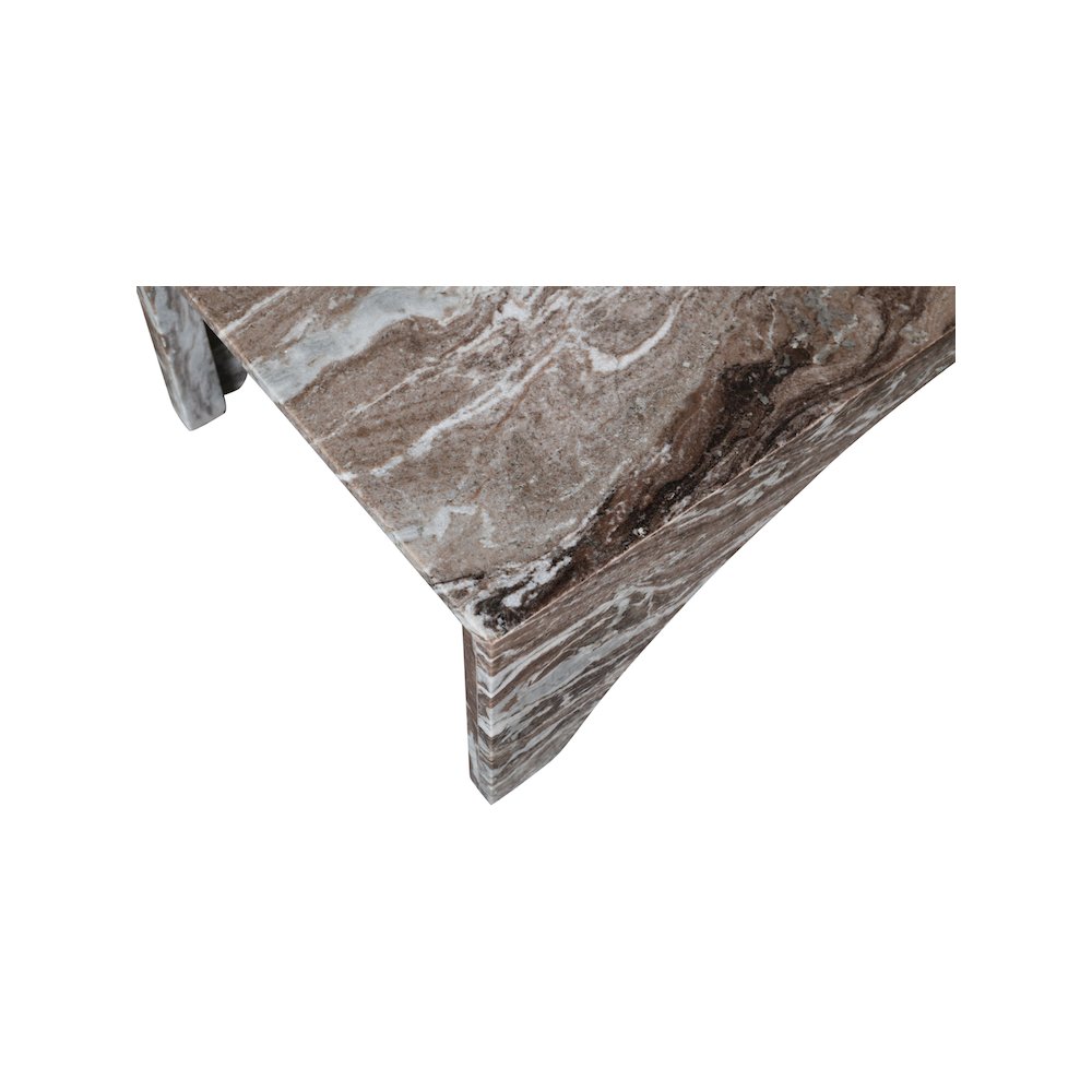 Palermo Brown Marble Coffee Table