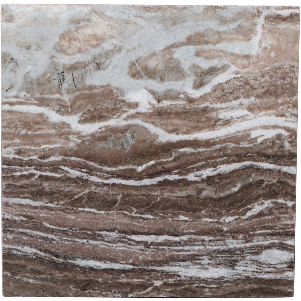 Palermo Brown Marble End Table
