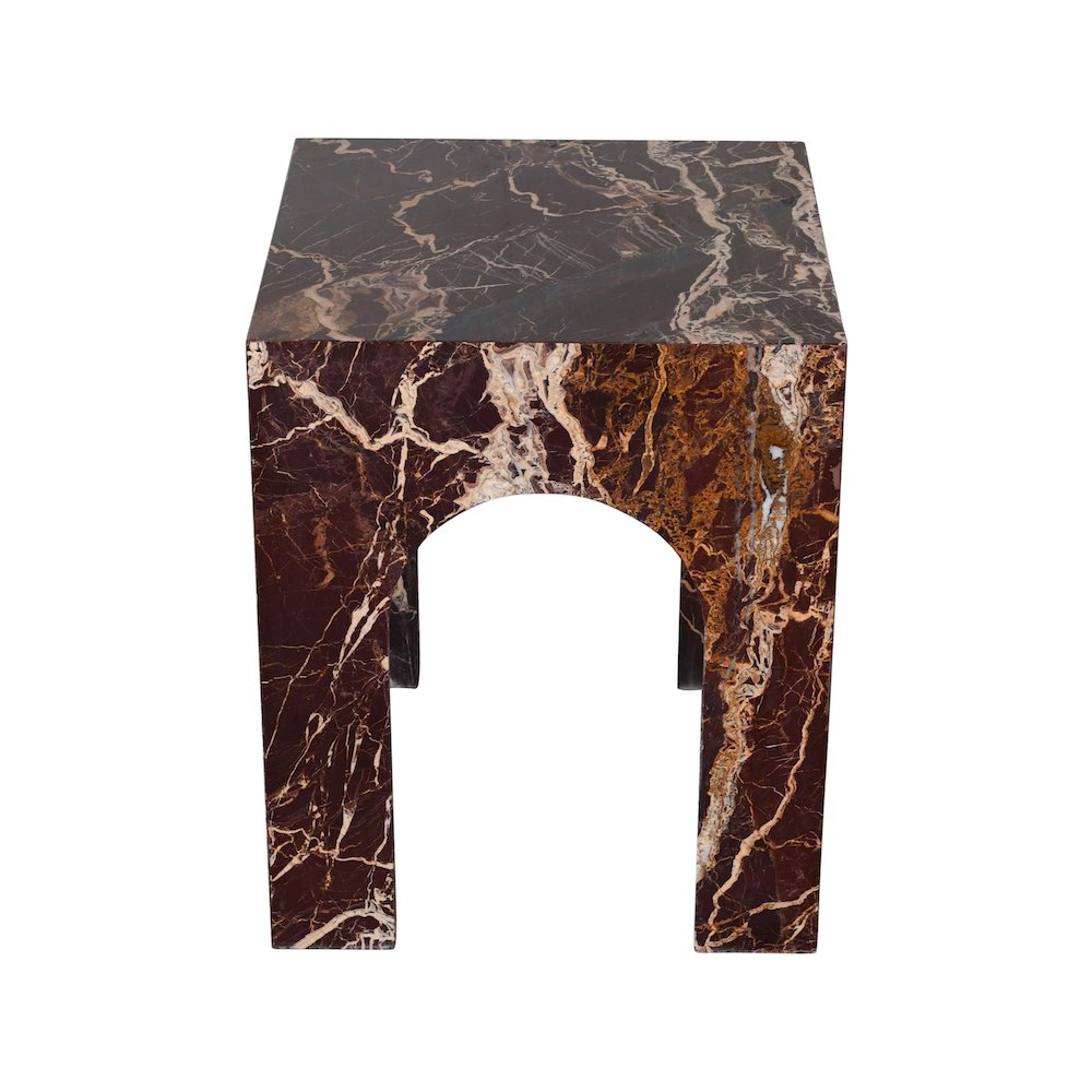 Palermo Cherry Marble End Table