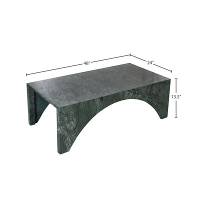 Palermo Green Marble Coffee Table