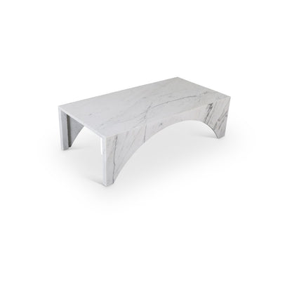 Palermo White Marble Coffee Table