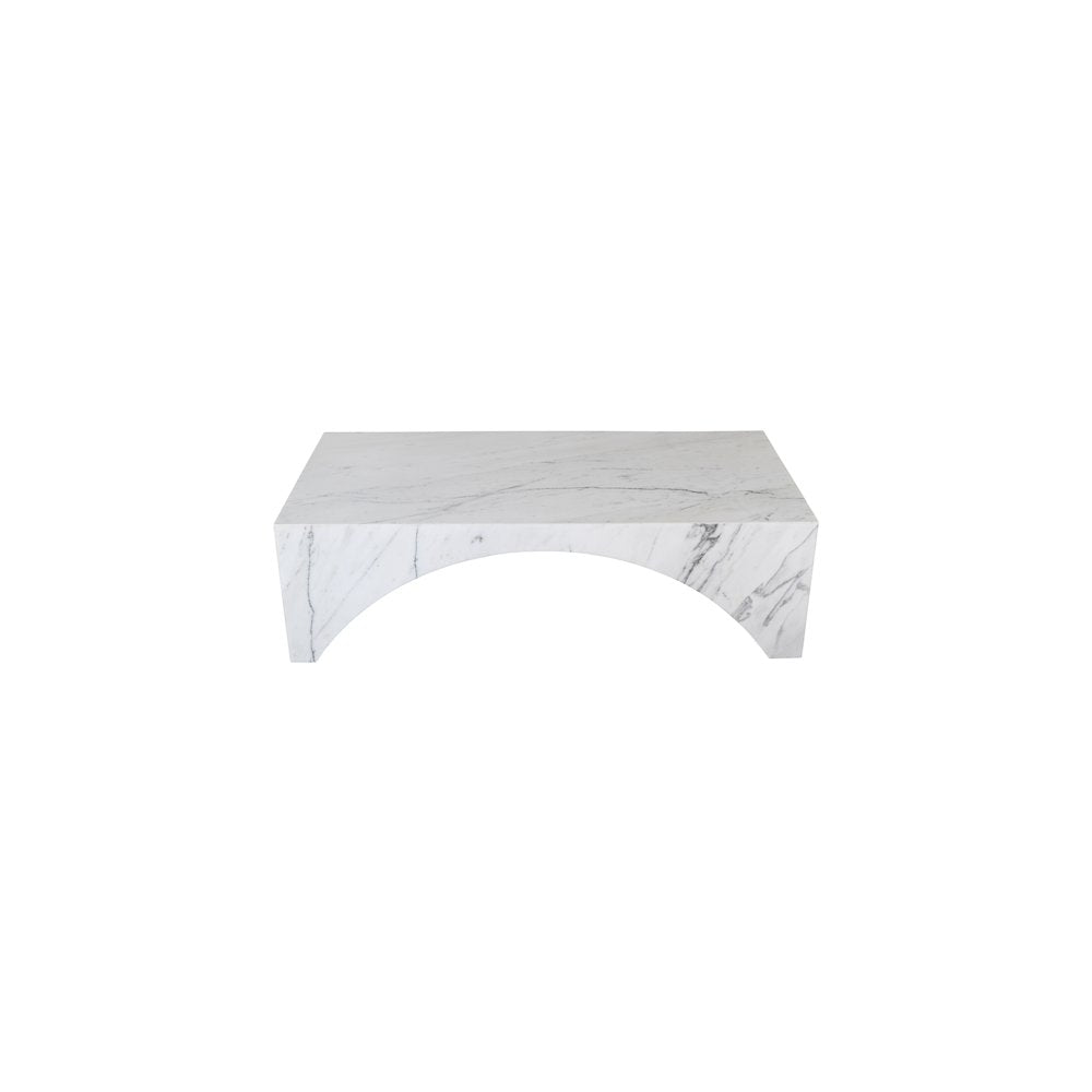 Palermo White Marble Coffee Table