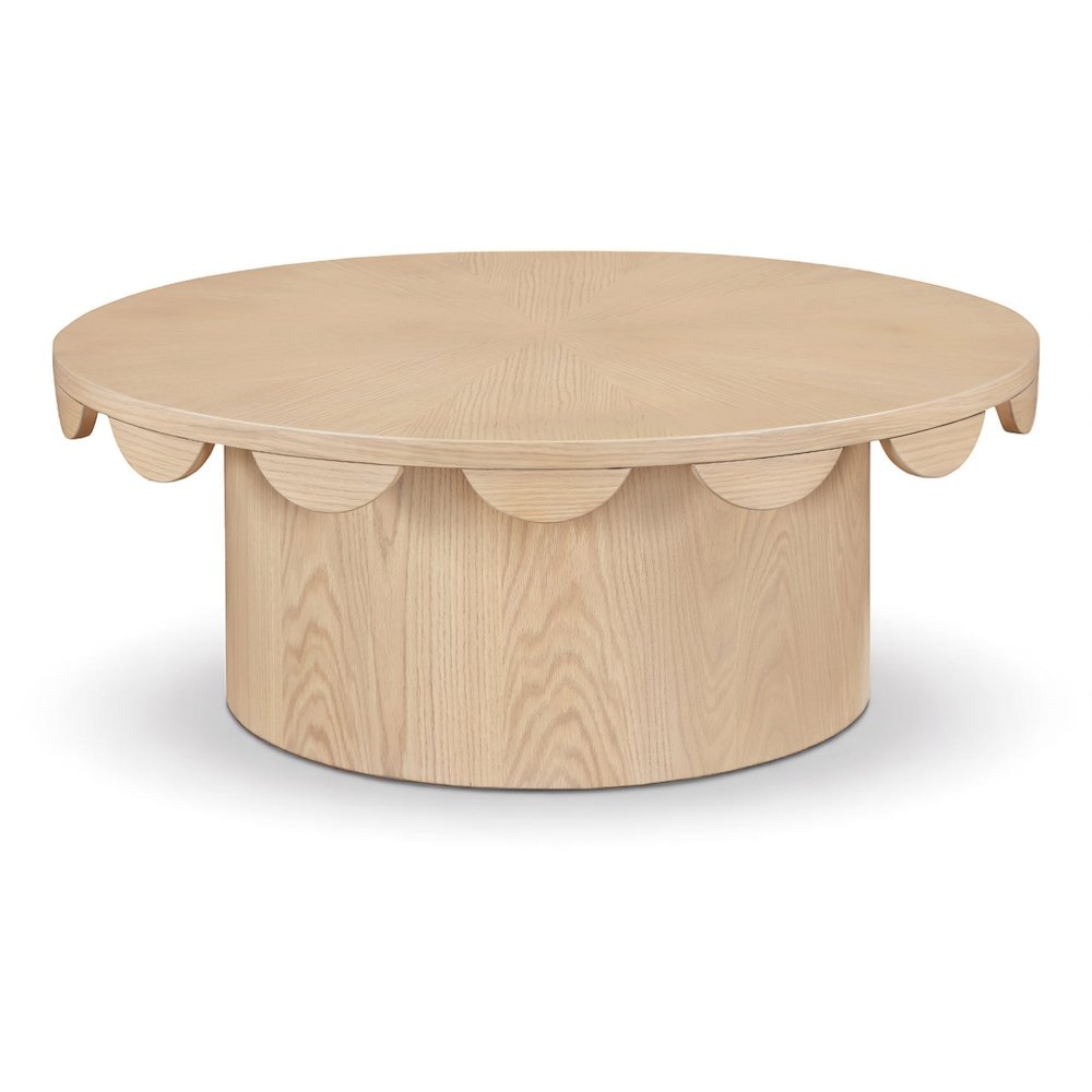 Dahlia Natural Oak Veneer Coffee Table