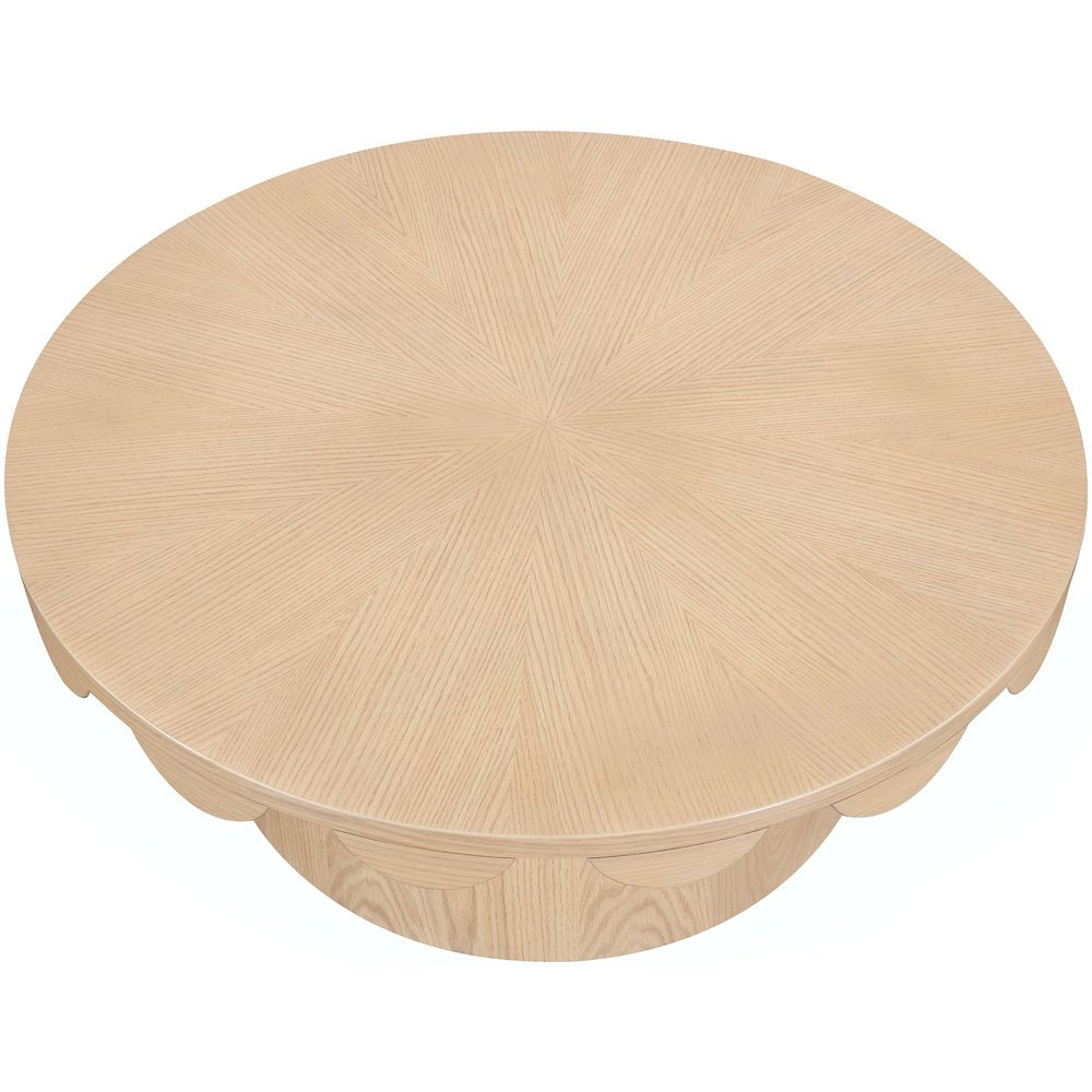 Dahlia Natural Oak Veneer Coffee Table