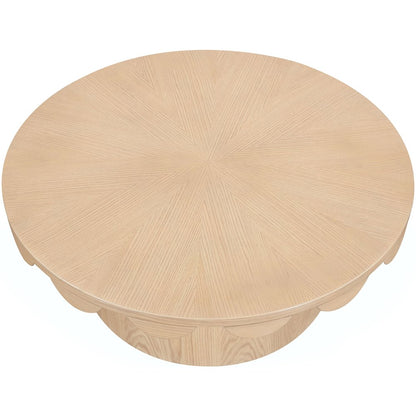 Dahlia Natural Oak Veneer Coffee Table