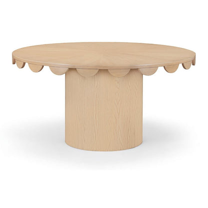 Dahlia 60" Natural Oak Veneer Dining Table
