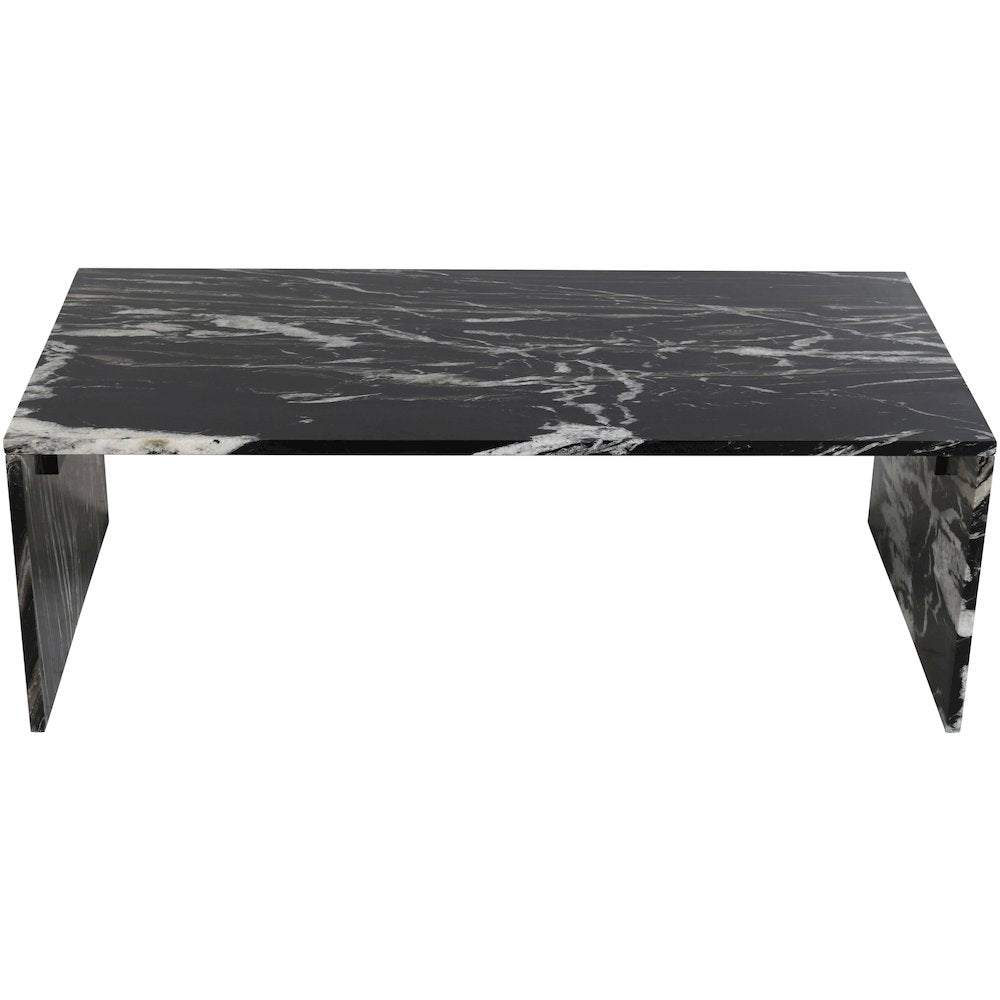 Pienza Black Marble Coffee Table