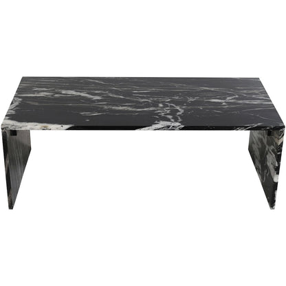 Pienza Black Marble Coffee Table