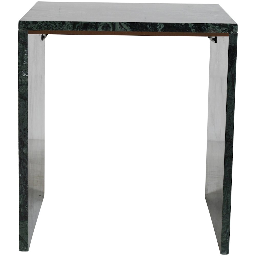 Pienza Green Marble End Table