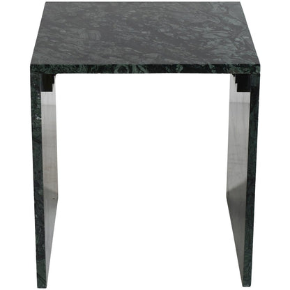 Pienza Green Marble End Table