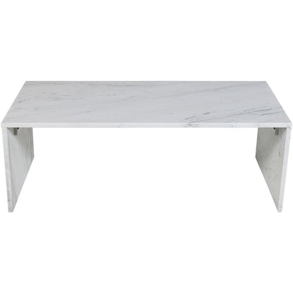 Pienza White Marble Coffee Table