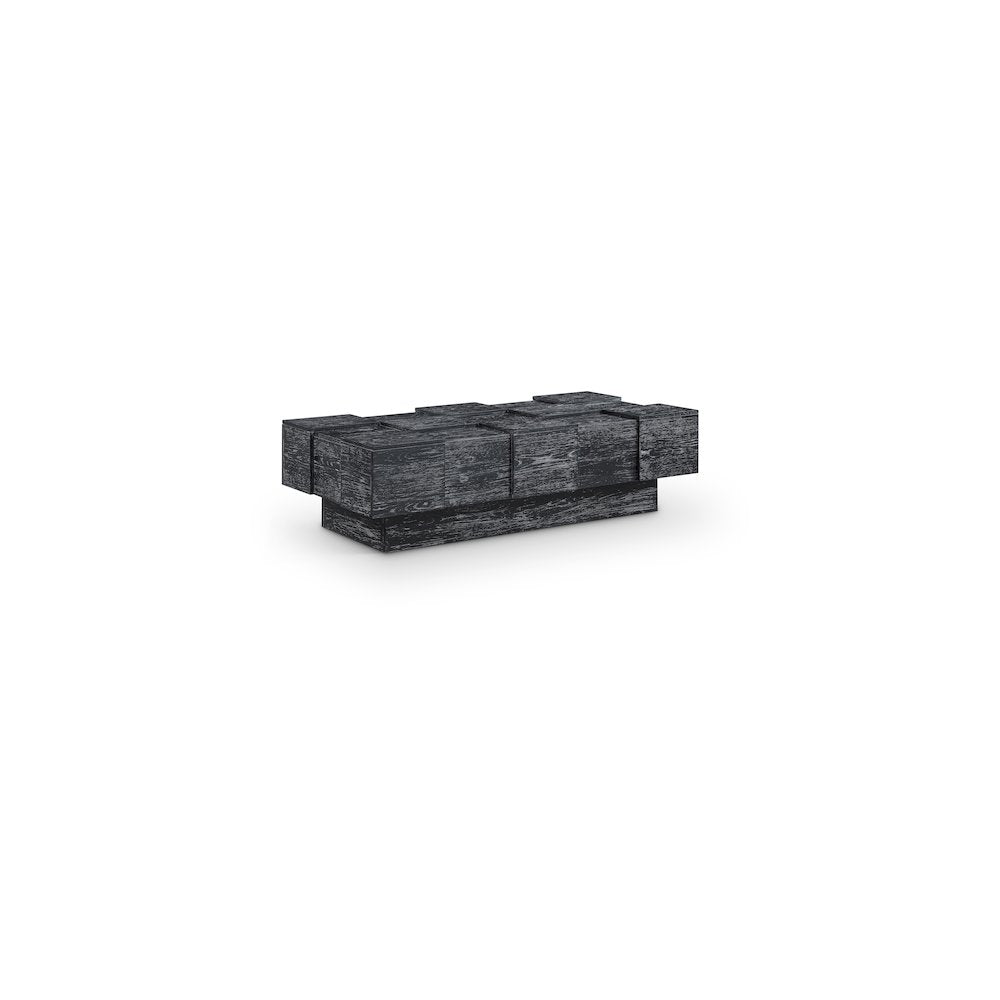 Anzio Black Oak Veneer Coffee Table