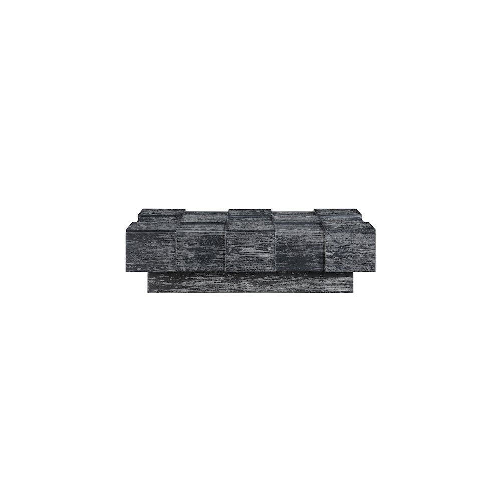 Anzio Black Oak Veneer Coffee Table