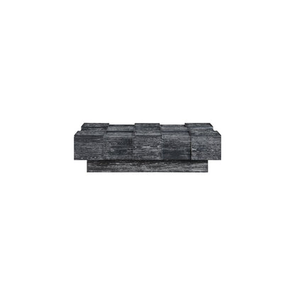 Anzio Black Oak Veneer Coffee Table