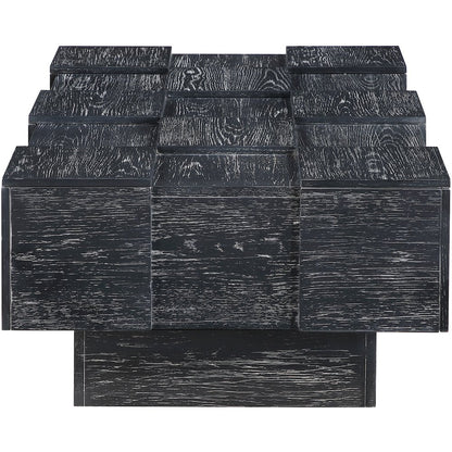 Anzio Black Oak Veneer Coffee Table