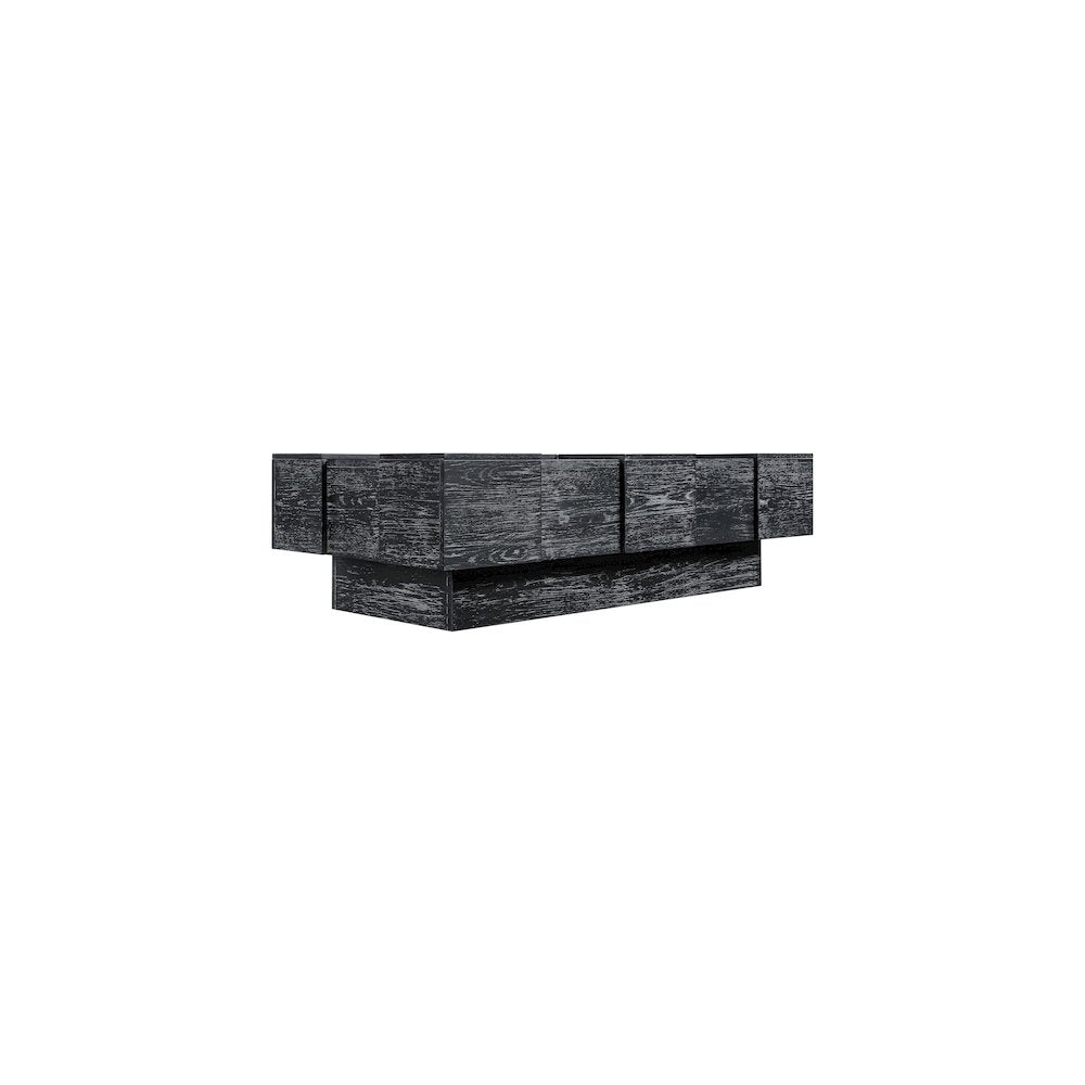 Anzio Black Oak Veneer Coffee Table