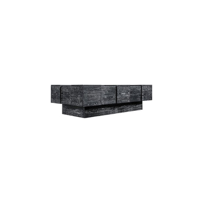 Anzio Black Oak Veneer Coffee Table