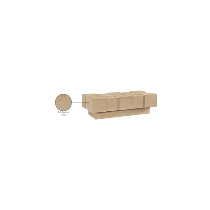Anzio Natural Oak Veneer Coffee Table