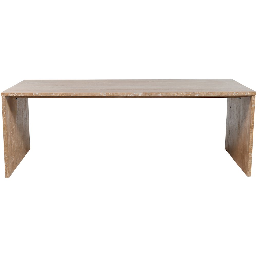 Pienza Beige Travertine Coffee Table