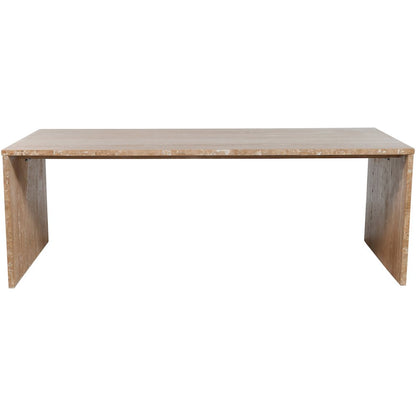 Pienza Beige Travertine Coffee Table
