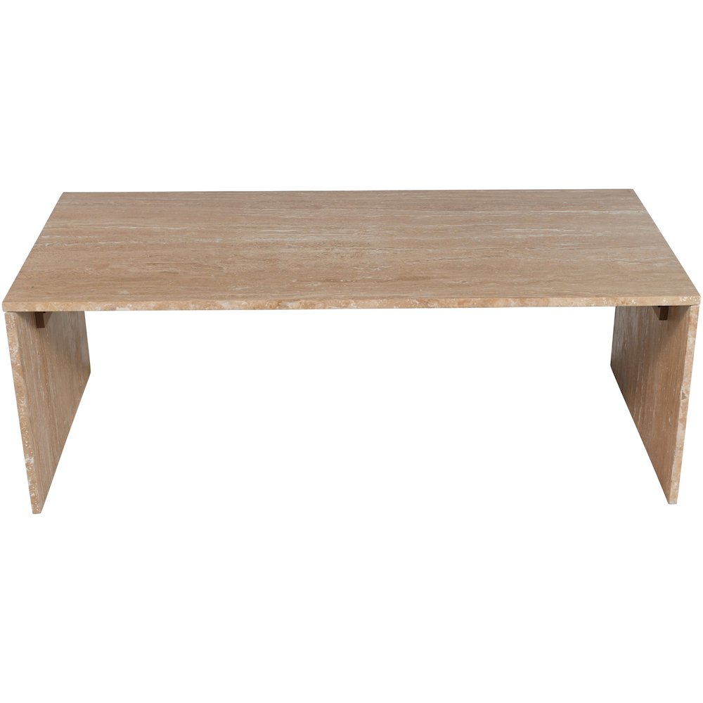 Pienza Beige Travertine Coffee Table