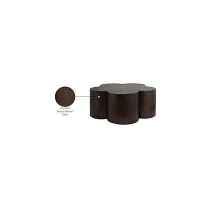 Lucky Brown Iron Coffee Table
