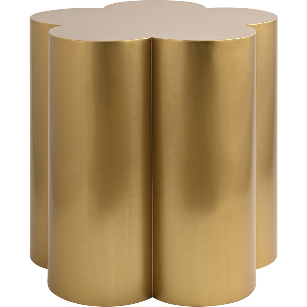 Lucky Gold Iron End Table