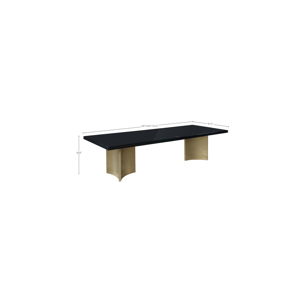Immerse Black Dining Table
