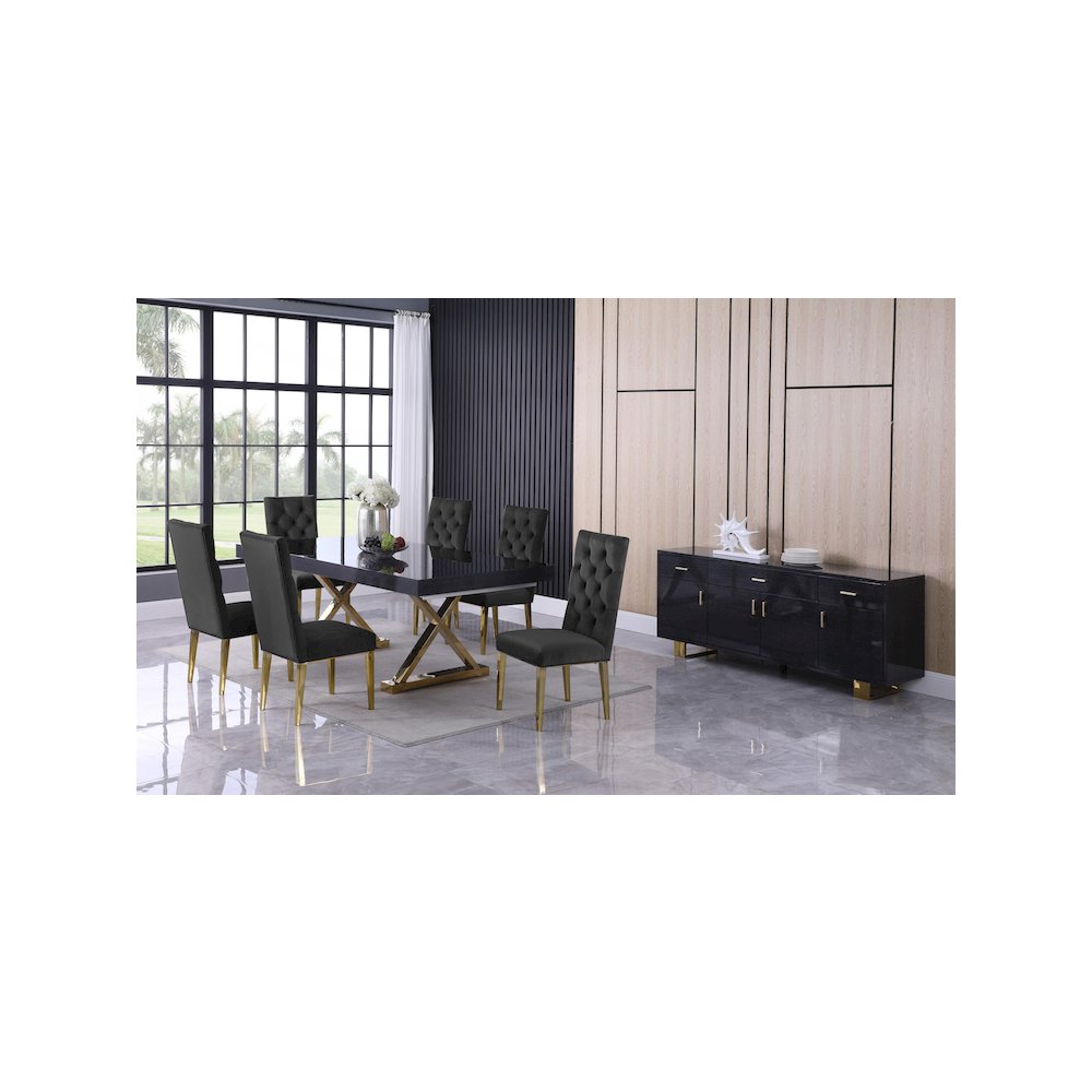 Excel Grey Oak Veneer Lacquer Extendable Dining Table