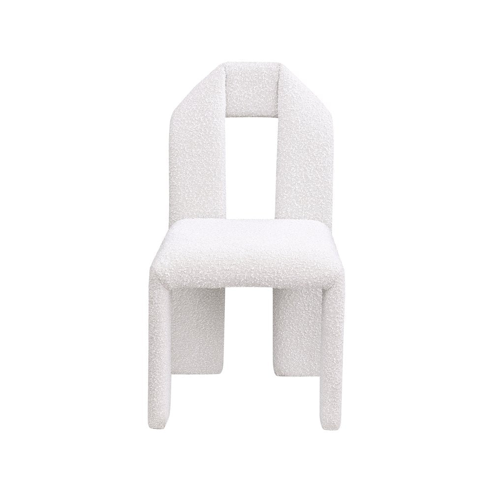 Bennett Cream Boucle Fabric Dining Chair, Set of 2