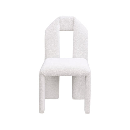 Bennett Cream Boucle Fabric Dining Chair, Set of 2