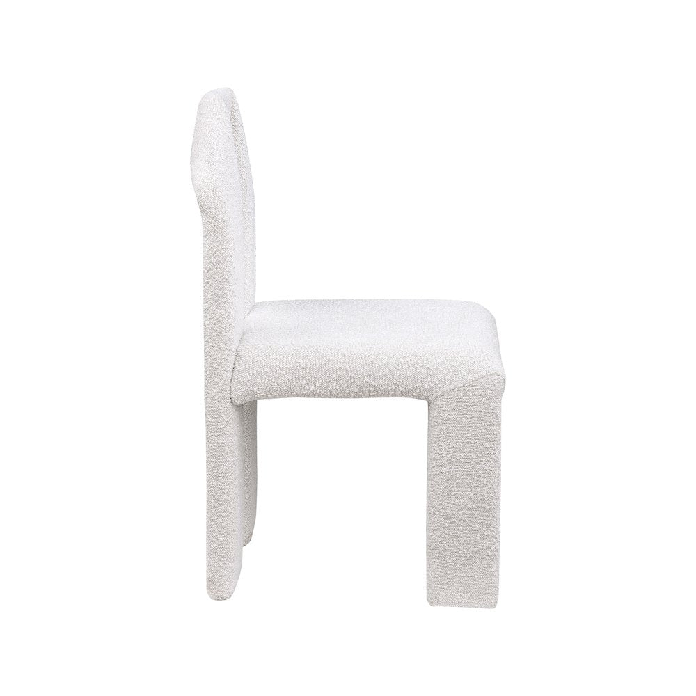 Bennett Cream Boucle Fabric Dining Chair, Set of 2