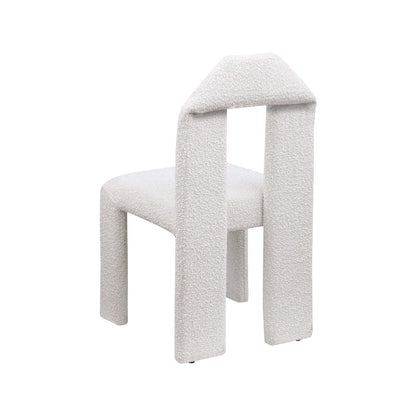 Bennett Cream Boucle Fabric Dining Chair, Set of 2