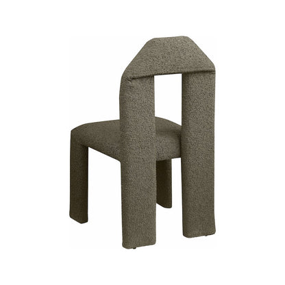 Bennett Olive Boucle Fabric Dining Chair, Set of 2