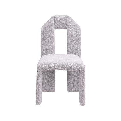 Bennett Taupe Boucle Fabric Dining Chair, Set of 2