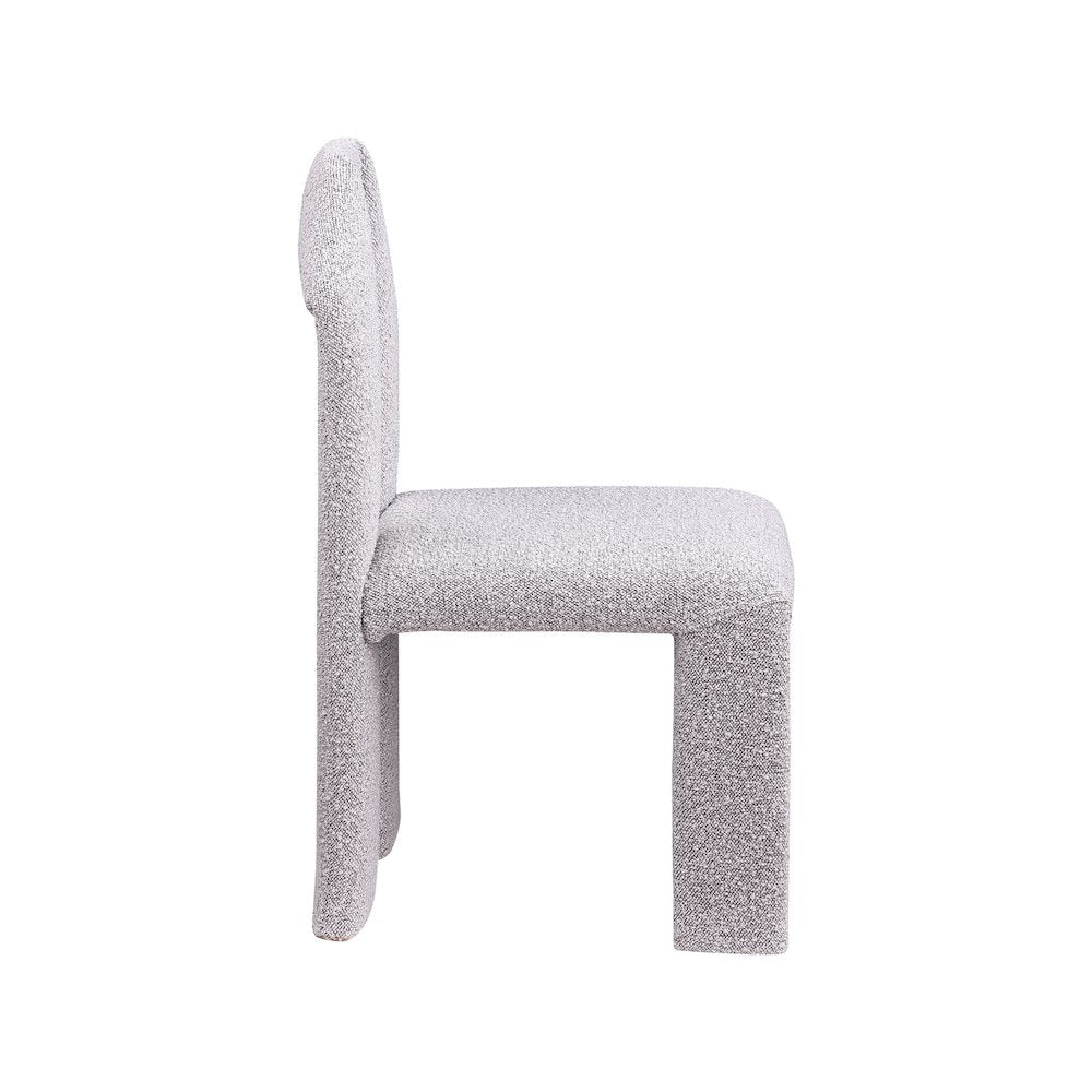 Bennett Taupe Boucle Fabric Dining Chair, Set of 2