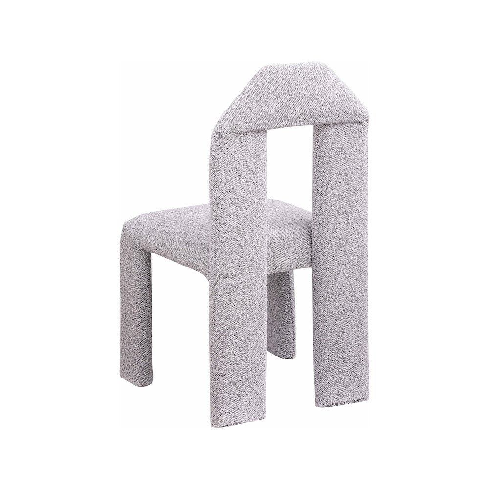 Bennett Taupe Boucle Fabric Dining Chair, Set of 2